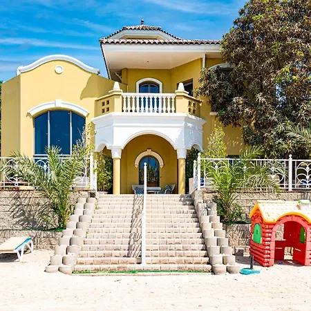 Palm Jumeirah Beachfront Private Pool Villa 5 Bedroom & 1 Maids Room With Access To Beach Dubai Esterno foto