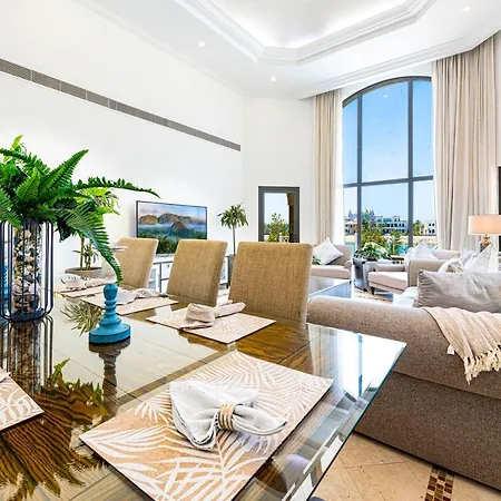 Palm Jumeirah Beachfront Private Pool Villa 5 Bedroom & 1 Maids Room With Access To Beach Dubai Esterno foto